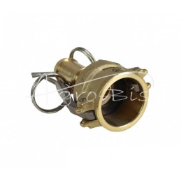 „Camlock“ jungties antgalis, C tipo, žalvaris, 3/4 colio x 19 mm, PZL HYDRAL - ZCMC19H