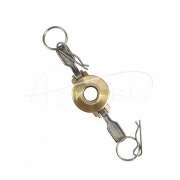 „Camlock“ jungties antgalis, C tipo, žalvaris, 3/4 colio x 19 mm, PZL HYDRAL - ZCMC19H