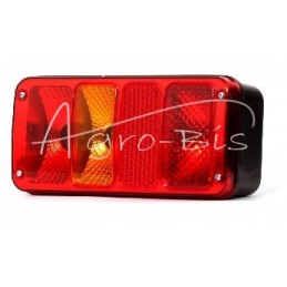 Kairysis galinis kombinuotas žibintas 12/24V su atšvaitu ir numerio ženklo apšvietimu, lempute - 185