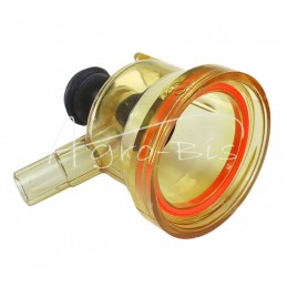 Seno tipo 120 ml kolekcinio melžimo aparato ZAGRODA permatomas apatinis korpusas - 83050301ZA