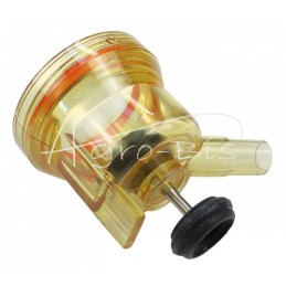 Seno tipo 120 ml kolekcinio melžimo aparato ZAGRODA permatomas apatinis korpusas - 83050301ZA