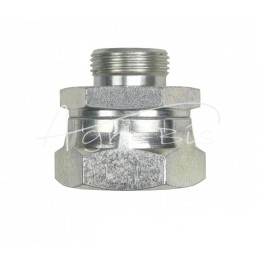 Hidraulinė jungtis - tiesi AB M45x2 - M30x2 35L/22L seno tipo kūgis be O žiedo - HS69