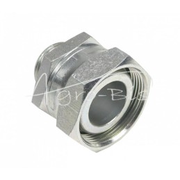 Hidraulinė jungtis - tiesi AB M45x2 - M30x2 35L/22L seno tipo kūgis be O žiedo - HS69