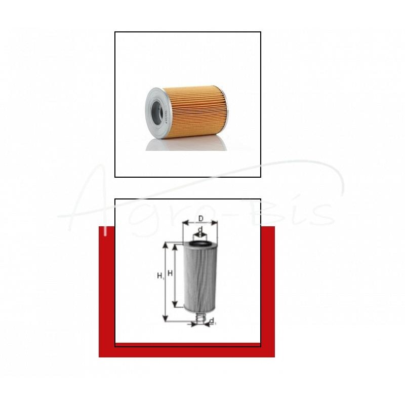 Dėklas, Claas alyvos filtro įdėklas - WO30-80X