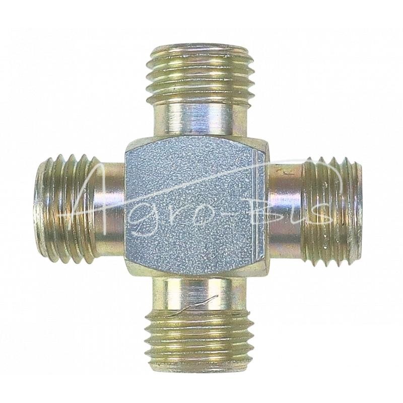 Jungtis – hidraulinė jungtis – keturių krypčių M14x1.5 6S - PN-149 M14*1,5 6S