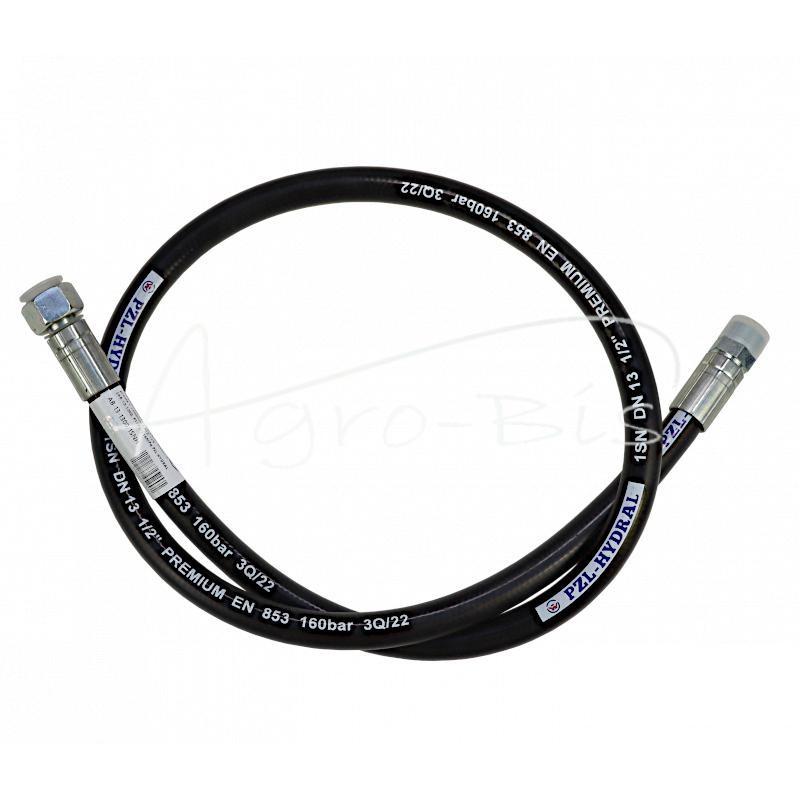 Hidraulinės žarnos sriegis M22x1.5 tiesus L-1300mm DN12-1SN 16MPa PZL HYDRAL - AB-13-1300/1SNH