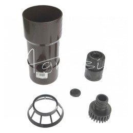 Lietaus vandens surinktuvas 90 mm, rudas - 62-202