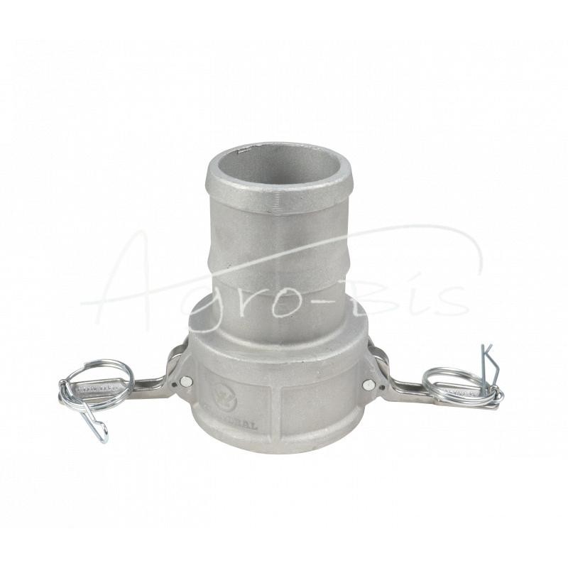 „Camlock“ jungties greito prijungimo lizdas, C tipo, aliuminis, 2 1/2" x 63 mm, PZL HYDRAL - ZCC63H