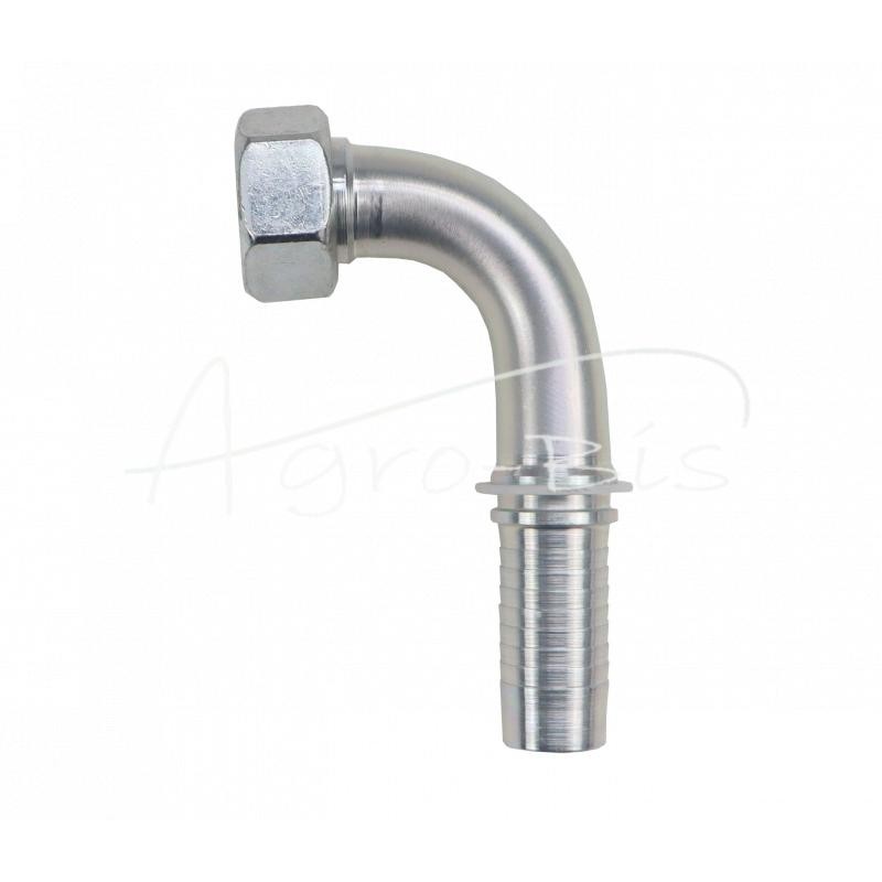 Metrinis kampinis sriegis su užspaudžiamu galu DKOL 90° DN25 28L M36x2 Premium HYDRAL - DKOL90DN25M36x2H