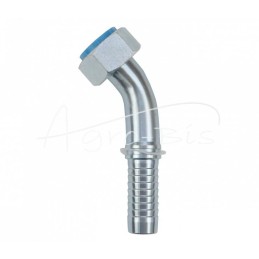 Hidraulinė jungtis DKOS 45° DN25 25S M36x2 sunkioji HYDRAL - DKOS45DN25M36x2SH