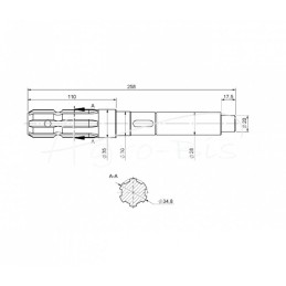Horizontalus ritininis barstytuvas RNZ Polska - 201203008