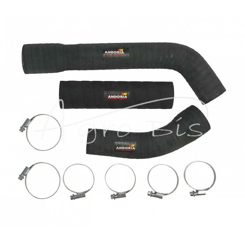 Pilnas sustiprintų radiatoriaus žarnų virvelės komplektas C-385 4/6 cilindrų seno tipo ANDORIA - 80013004KAM