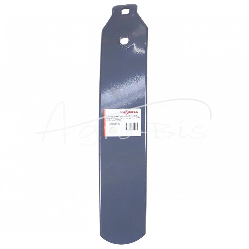 Kairysis siauro sijos gaubtas 101003121, skirtas „Tiger“, „Terrano MulchMix“, „Horsch“ ražienų kultivatoriui, sustiprintas H-850