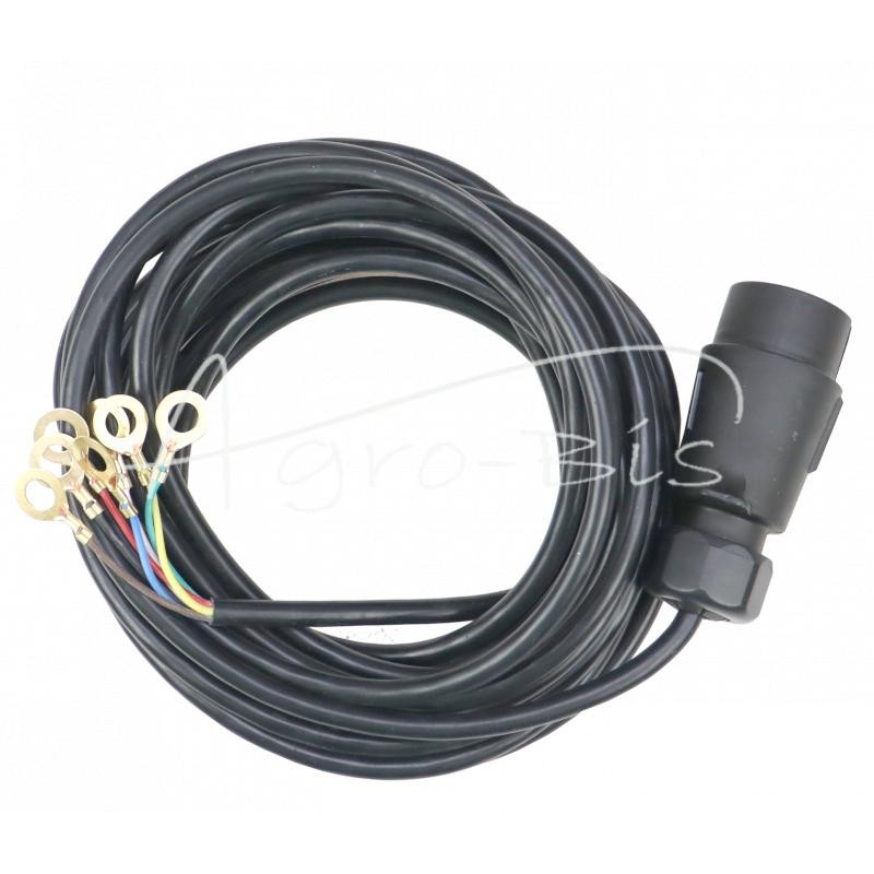 Priekabos prijungimo kabelis 7x0,75 7m, vienas kištukas - P7x7