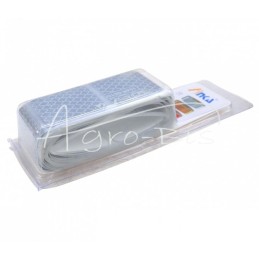 Kontūrinė atšvaitinė juosta, 50 mm pločio, 4 m ilgio, balta - TOB4M