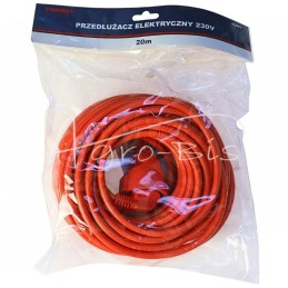 Vejapjovės prailginimo laidas 20m 3X1.5mm2 IP20 16A oranžinis storas - P1.520M