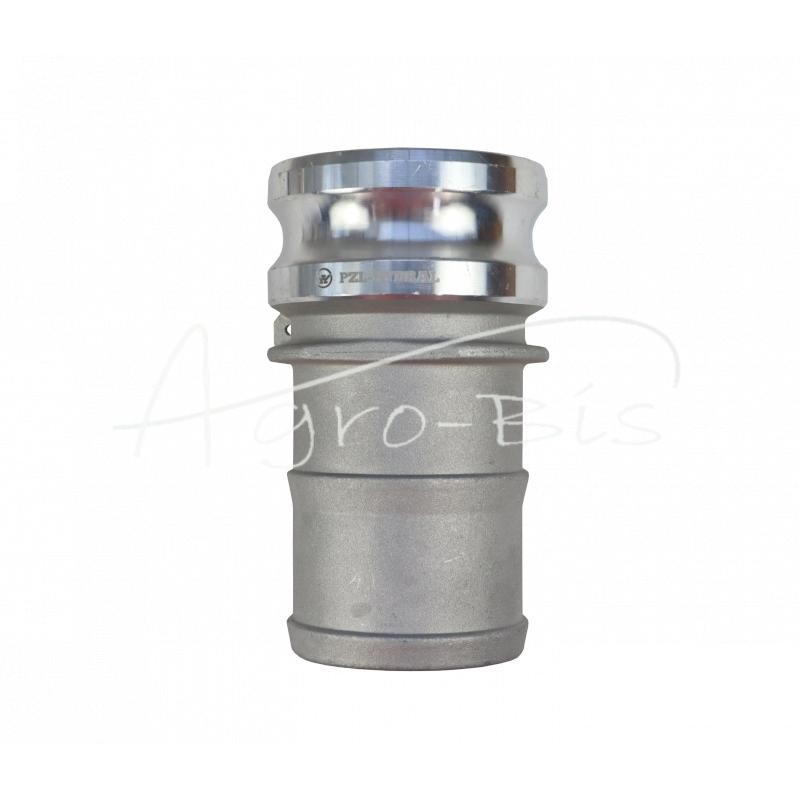 „Camlock“ jungties kištukas, E tipo, aliuminis, 3" x 76 mm, PZL HYDRAL - ZCE76H