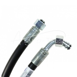 Hidraulinė žarna 330 barų sriegis M18x1.5 tiesi - alkūnė L-1770mm DN10-2SN 33MPa PZL HYDRAL - AK-10-1770/2SNH