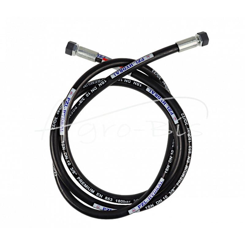 Hidraulinės žarnos sriegis M18x1.5 tiesus L-2500mm DN10-1SN 1206/18/000 Plūgas B-200 18MPa PZL HYDRAL - AA-10-2500/1SNH