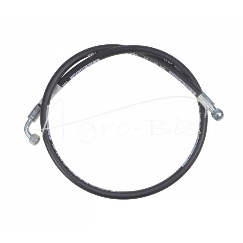 Hidraulinė žarna DN10 330bar alkūnė DKOL 90 DN10 M18X1.5 12L / kilpa RNM P01 DN10, L-1650mm DN10-2SN PZL-HYDRAL - KO-10-1650/2SN