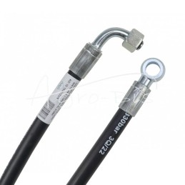 Hidraulinė žarna DN10 330bar alkūnė DKOL 90 DN10 M18X1.5 12L / kilpa RNM P01 DN10, L-1500mm DN10-2SN PZL-HYDRAL - KO-10-1500/2SN