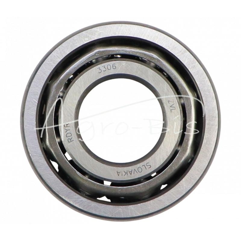 Dviejų eilių kampinis kontaktinis rutulinis guolis 3306 ZVL - 3306 ZVL