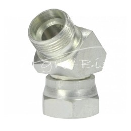 Hidraulinė alkūnė 45 AB M22x1.5 - M22x1.5 15L/15L - HS354