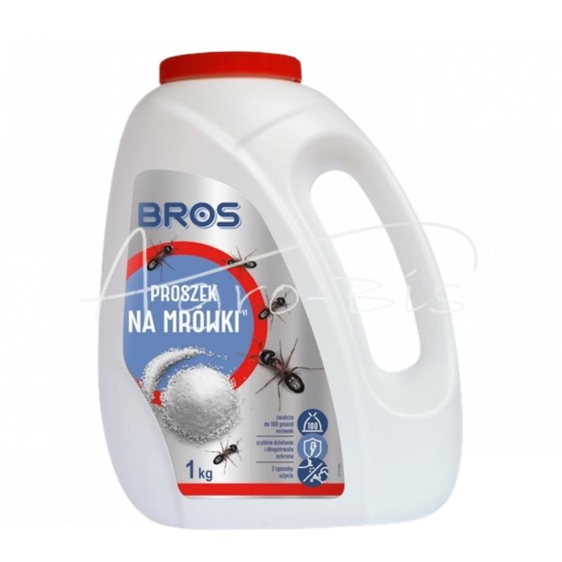 Balti milteliai nuo sodo skruzdžių, 1 kg, Mrówkofon Bros. - 1759B