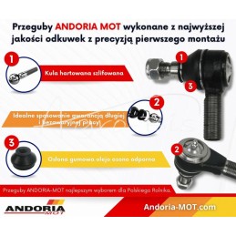 Kampinis šarnyras „Bizon Andoria“ kombainui - 5058020130AM