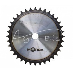 Grūdinto grandinės žvaigrio disko 10B-1 Z-36 išorinis skersmuo 189 mm MORGA - T10B136M