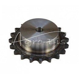 Grūdinto tipo žvaigždutė su flanšu, stebule 12B-1 Z-20, išorinis skersmuo - 130 mm MORGA - S12B120M