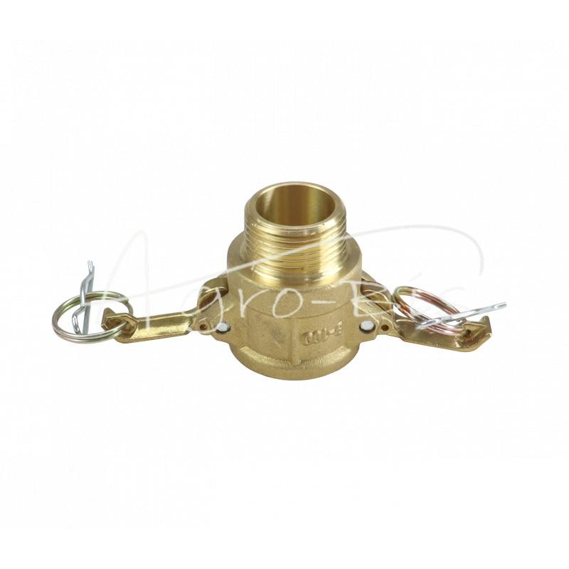 „Camlock“ jungties lizdas, B tipo, žalvaris, 1" x 25 mm, PZL HYDRAL - ZCMB25H