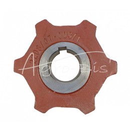 Lizdo formos ratas FI-40 mm rakto grioveliu 10 žemų dantų mėšlo kratytuvas lenkų kalba - 2208070031