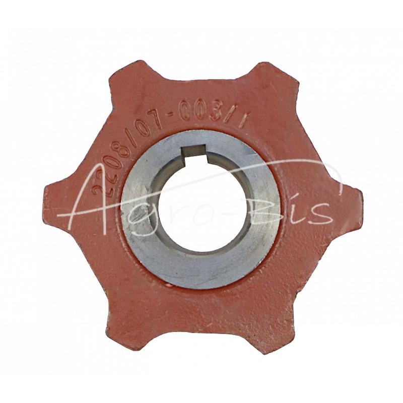 Lizdo formos ratas FI-40 mm rakto grioveliu 10 žemų dantų mėšlo kratytuvas lenkų kalba - 2208070031