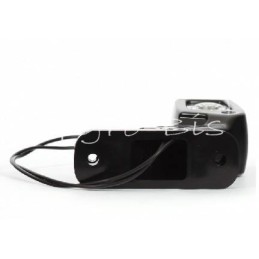 Trumpas priekinis/galinis posūkio ir šoninių gabaritinių žibintų derinys W49 LED 12/24V vandeniui atsparus kairysis su laidu - 2