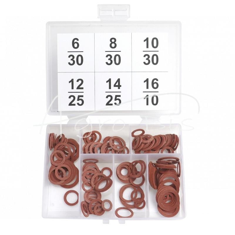 Pluošto pagalvėlių rinkinys - 150 vnt. - 6, 8, 10, 12, 14, 16 - KPL-FIBER