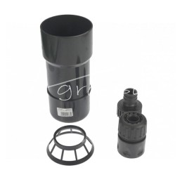 Lietaus vandens surinktuvas 90 mm grafitas - 62-204