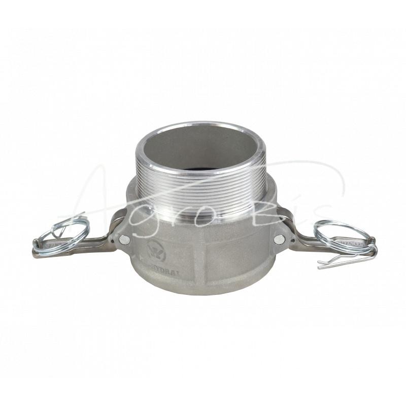 „Camlock“ jungties lizdas, B tipo, aliuminis, 3" x 76 mm, PZL HYDRAL - ZCB76H