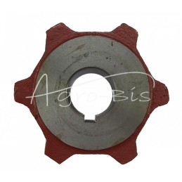 Mėšlo kratytuvas su žemais dantimis, FI-40 mm rakto grioveliu, 10 vnt. - 2208070031/B