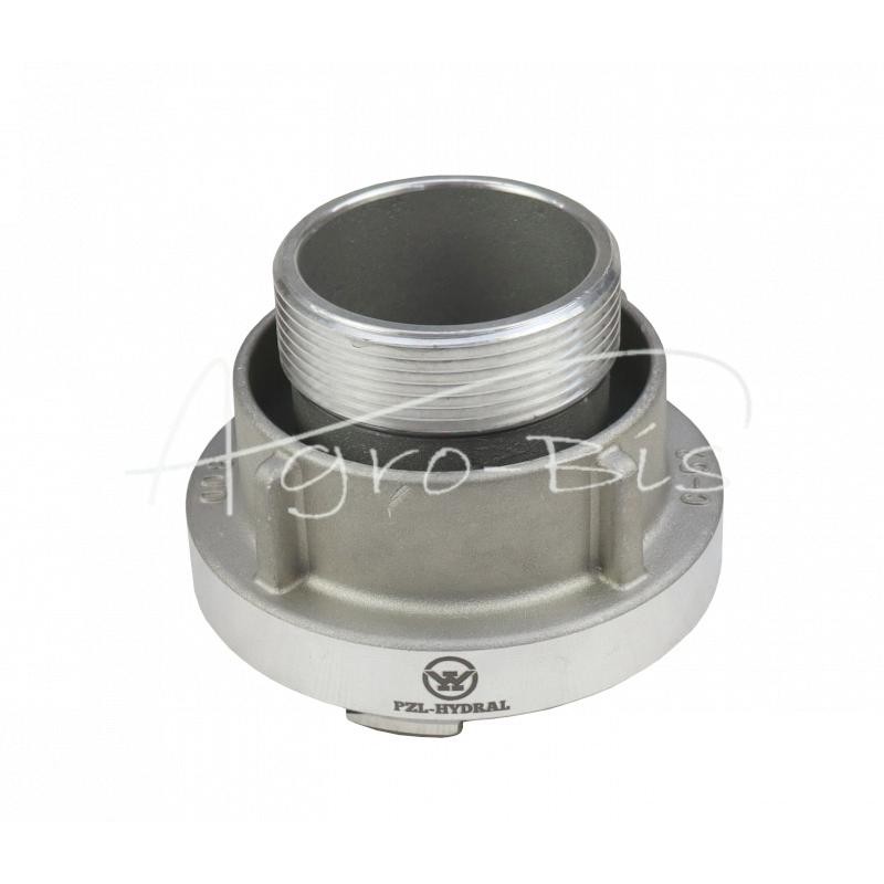 STORZ 52 mm aliuminio pasukamas dangtelis su 2 colių išoriniu sriegiu PZL HYDRAL - NS027H