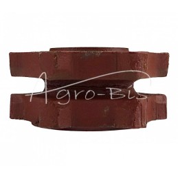 Mėšlo kratytuvo pavaros lizdo ratas FI-40 mm rakto griovelis 12 aukštų dantų - 2208070140