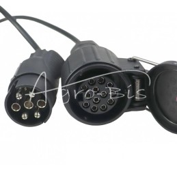 Kabelio jungties adapteris 7/13 12/24V, ilgis 1,0 m ELMOT - AD7/13KEL