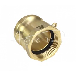 „Camlock“ jungties kištukas, A tipo, žalvaris, 1 1/2" x 38 mm, PZL HYDRAL - ZCMA38H