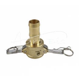 „Camlock“ jungties lizdas, C tipo, žalvaris, 1" x 25 mm, PZL HYDRAL - ZCMC25H