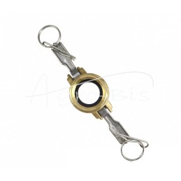 „Camlock“ jungties lizdas, D tipo, žalvaris, 1" x 25 mm, PZL HYDRAL - ZCMD25H