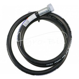 Hidraulinės žarnos sriegis M22x1,5 tiesus L-2000mm DN12-1SN 336-631-105-522, 7214/07-151/2 UNHZ Cyklop PZL HMPA - AA-13-2000/1