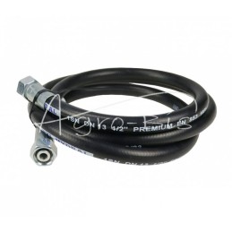 Hidraulinės žarnos sriegis M22x1,5 tiesus L-2000mm DN12-1SN 336-631-105-522, 7214/07-151/2 UNHZ Cyklop PZL HMPA - AA-13-2000/1