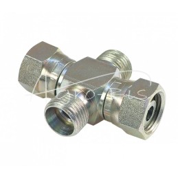 Jungtis – hidraulinė jungtis – keturių krypčių ABAB M18x1.5 12L - HS360