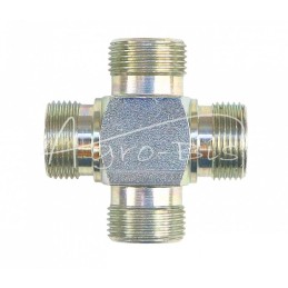 Jungtis – hidraulinė jungtis – keturių krypčių AAAA M22x1.5 15L - HS361