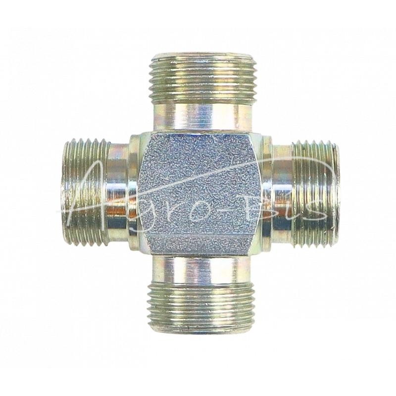 Jungtis – hidraulinė jungtis – keturių krypčių AAAA M22x1.5 15L - HS361